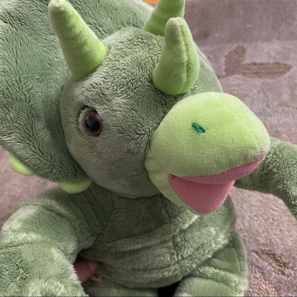 Build a bear triceratops dinosaur plush animal - Picture 6 of 6